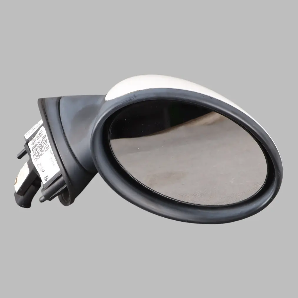 Mini Cooper One R50 R53 Exterior Right Door Wing Mirror O/S White 3 Pins
