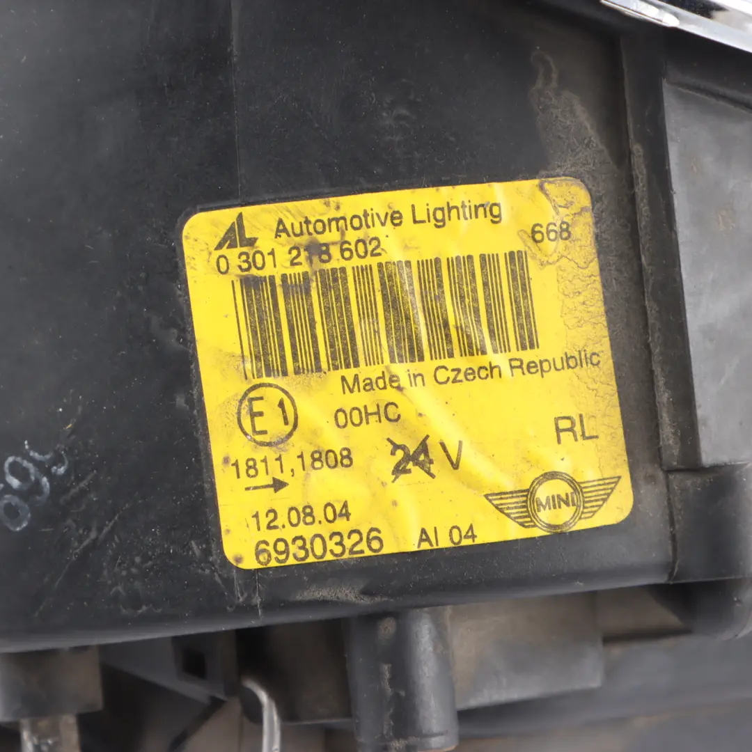 Headlight Headlamp Lamp Front Right O/S to Mini Cooper One R50 R52 R53 with Part number 7198732 Mini Cooper One R50 R52 R53 Headlight Headlamp Lamp Front Right O/S - SKU rhd-7198732-2 - Part number 7198732