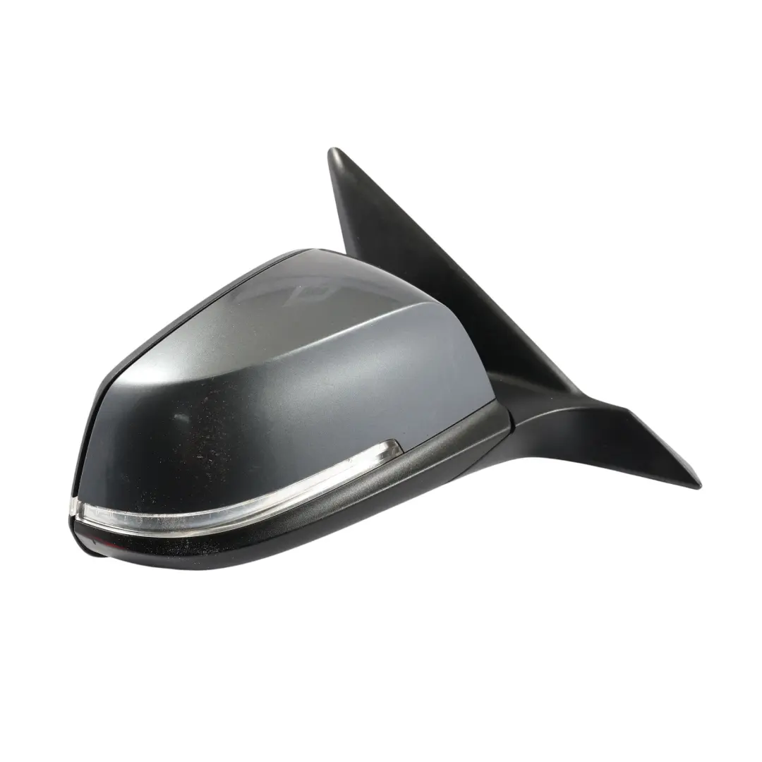 Wing Mirror Heated Auto Dip Door Right O/S Mineral Grau Metallic - B39 to BMW F20 with Part number 7242748 BMW F20 Wing Mirror Heated Auto Dip Door Right O/S Mineral Grau Metallic - B39 - SKU RHD-7242748-MG - Part number 7242748
