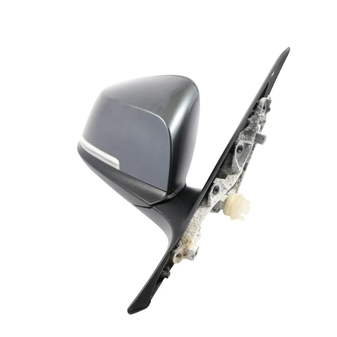 Wing Mirror Heated Auto Dip Door Right O/S Mineral Grau Metallic - B39 to BMW F20 with Part number 7242748 BMW F20 Wing Mirror Heated Auto Dip Door Right O/S Mineral Grau Metallic - B39 - SKU RHD-7242748-MG - Part number 7242748