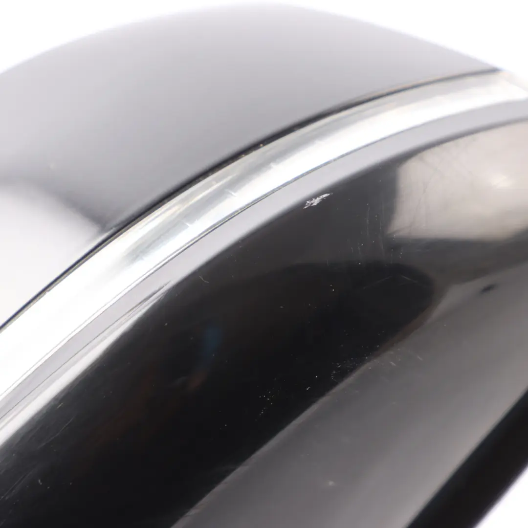 BMW F20 Links Wing Mirror N/S High Gloss Auto Dip Black Sapphire - 475 - SKU rhd-7242823-BS - Part number 7242823