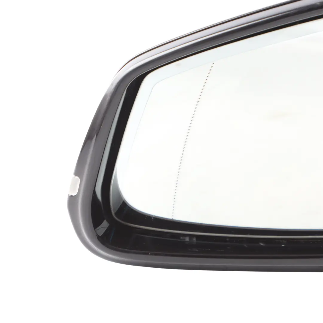 BMW F20 Links Wing Mirror N/S High Gloss Auto Dip Black Sapphire - 475 - SKU rhd-7242823-BS - Part number 7242823