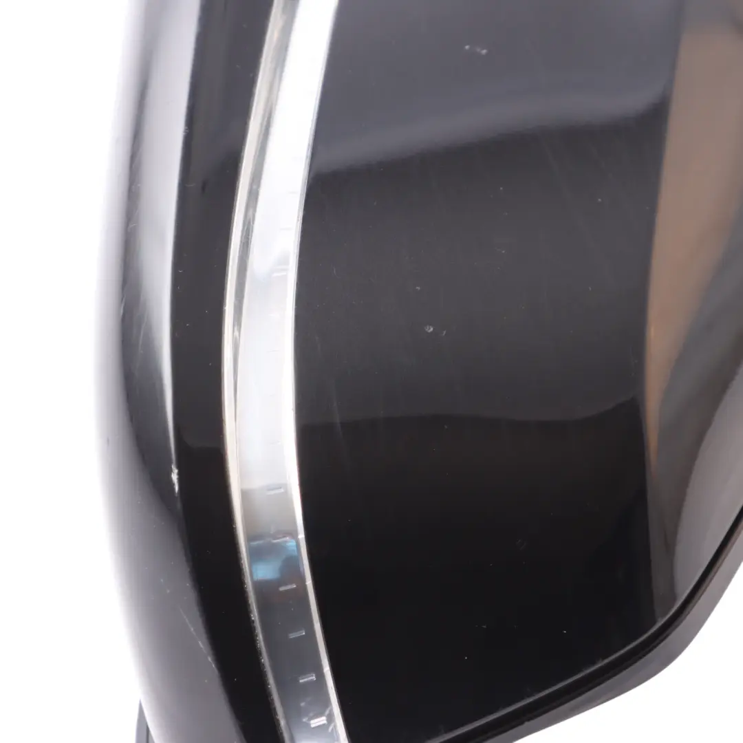 BMW F20 Links Wing Mirror N/S High Gloss Auto Dip Black Sapphire - 475 - SKU rhd-7242823-BS - Part number 7242823