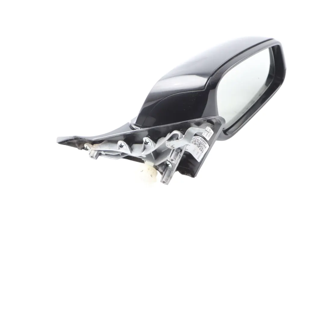 BMW F20 Door Wing Mirror Right O/S Gloss Auto Dip Black Sapphire - 475 - SKU RHD-7242824-BS - Part number 7242824