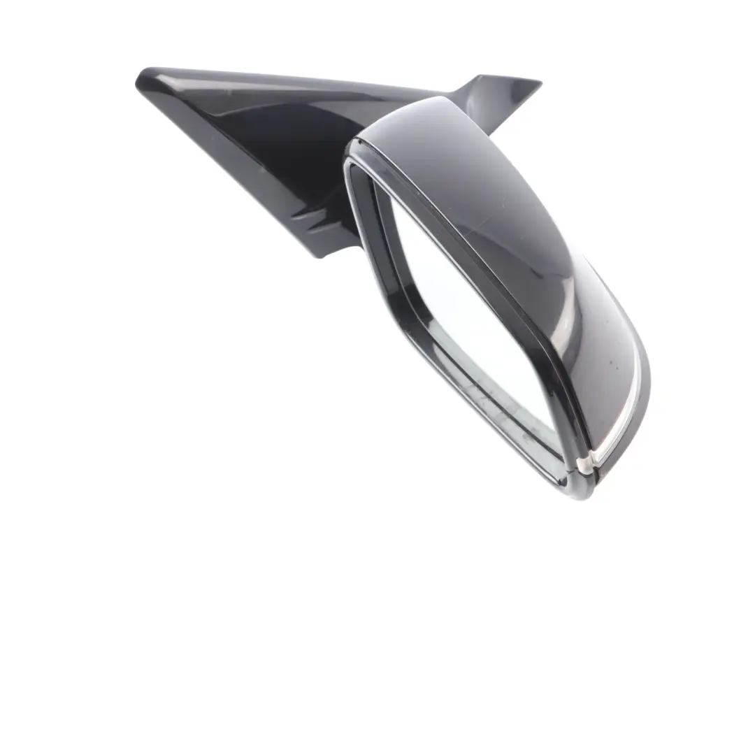 BMW F20 Door Wing Mirror Right O/S Gloss Auto Dip Black Sapphire - 475 - SKU RHD-7242824-BS - Part number 7242824