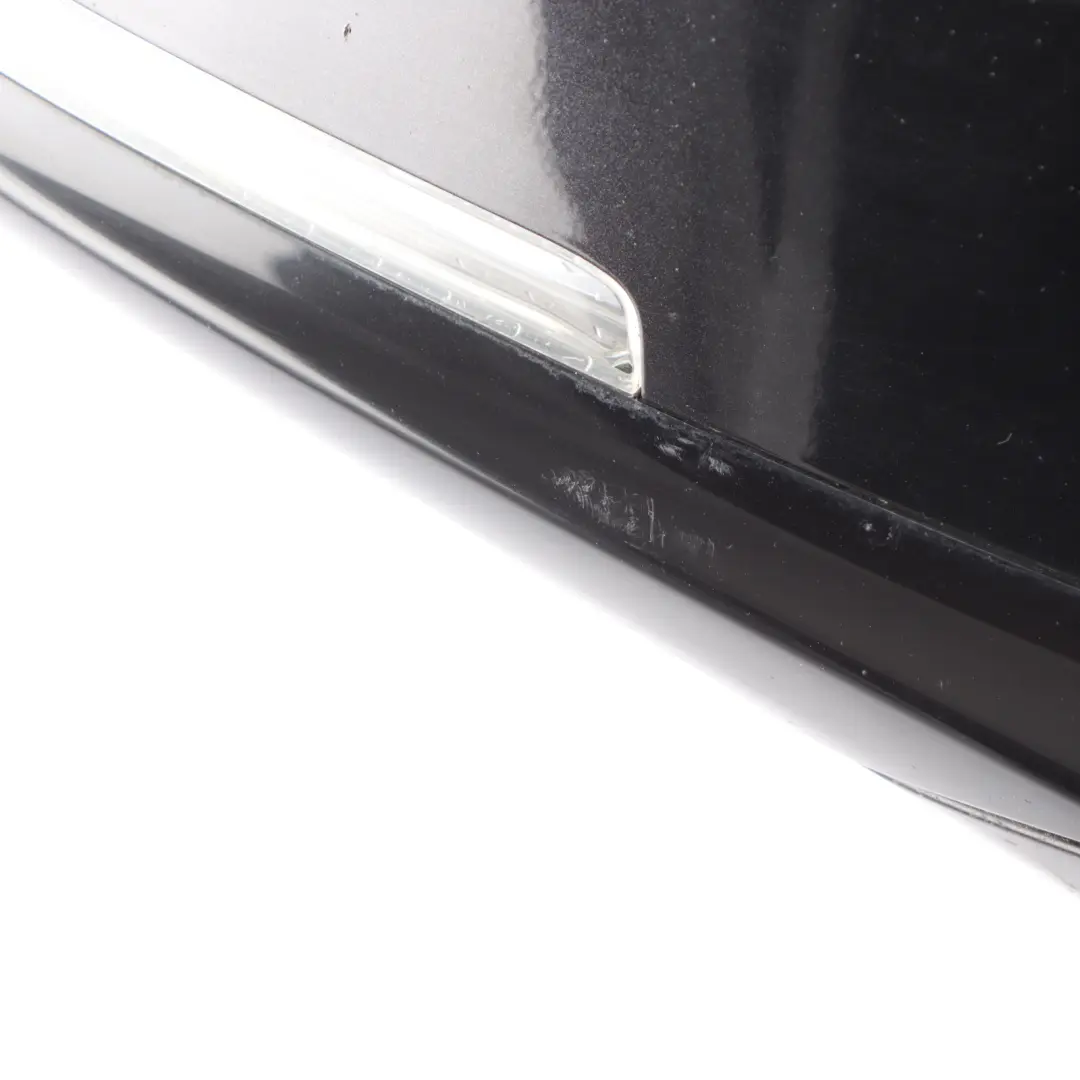 BMW F20 Door Wing Mirror Right O/S Gloss Auto Dip Black Sapphire - 475 - SKU RHD-7242824-BS - Part number 7242824