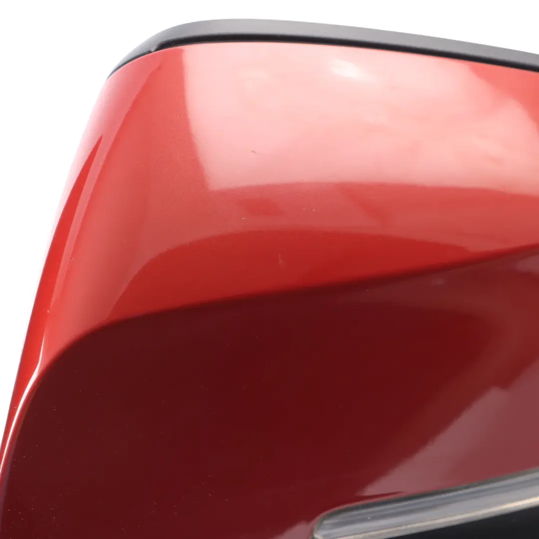 BMW 3 Series F30 F31 Heated Left Wing Mirror N/S Melbourne Red Metallic A75 - SKU rhd-7245093-MRT - Part number 7245093