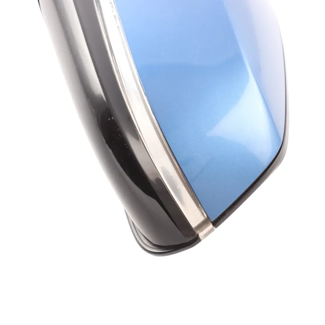 Mirror Wing Heated Left N/S Door Estoril Blau B45 to BMW F30 M Sport with Part number 7245217 BMW F30 M Sport Mirror Wing Heated Left N/S Door Estoril Blau B45 - SKU RHD-7245217-EB - Part number 7245217