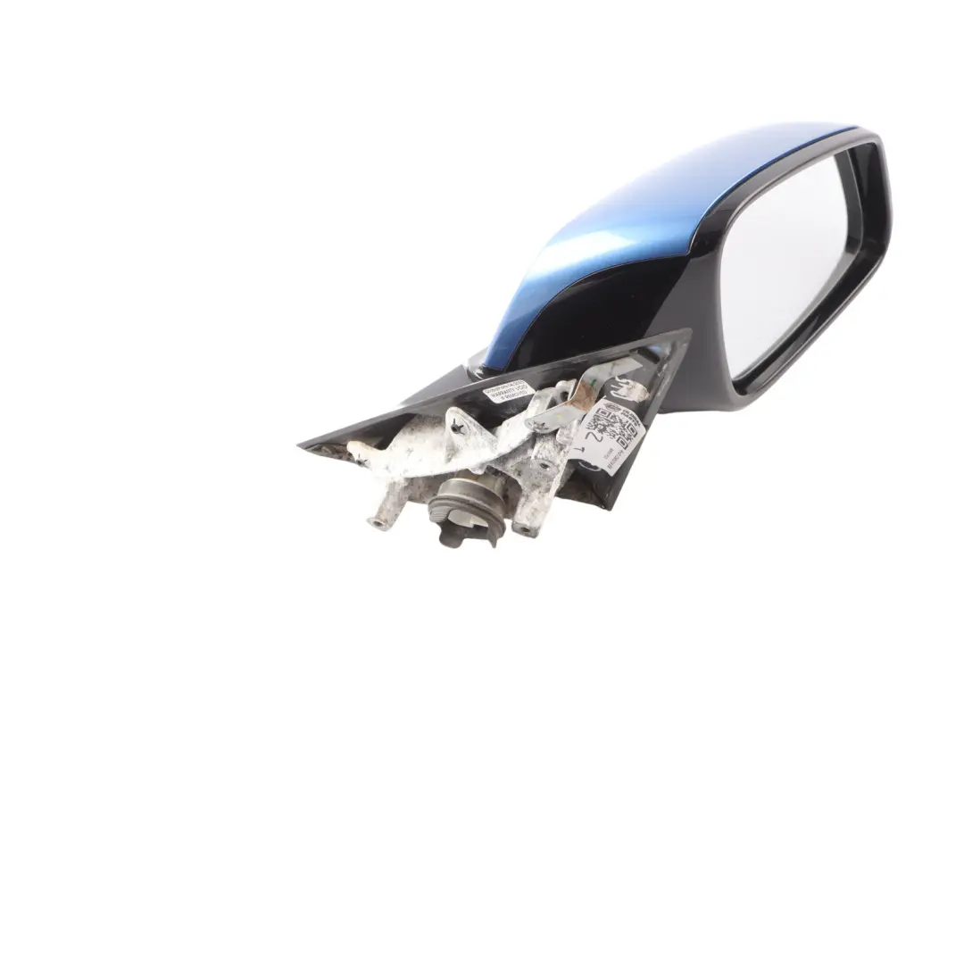 BMW F30 M Sport Mirror Wing Heated Right O/S Door Estoril Blau B45 - SKU RHD-7245218-EB - Part number 7245218