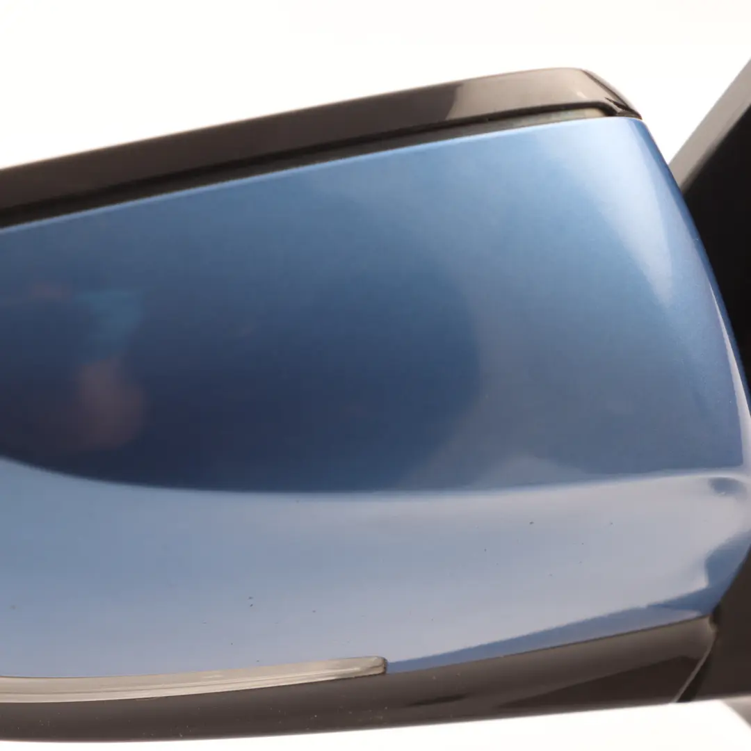 BMW F30 M Sport Mirror Wing Heated Right O/S Door Estoril Blau B45 - SKU RHD-7245218-EB - Part number 7245218
