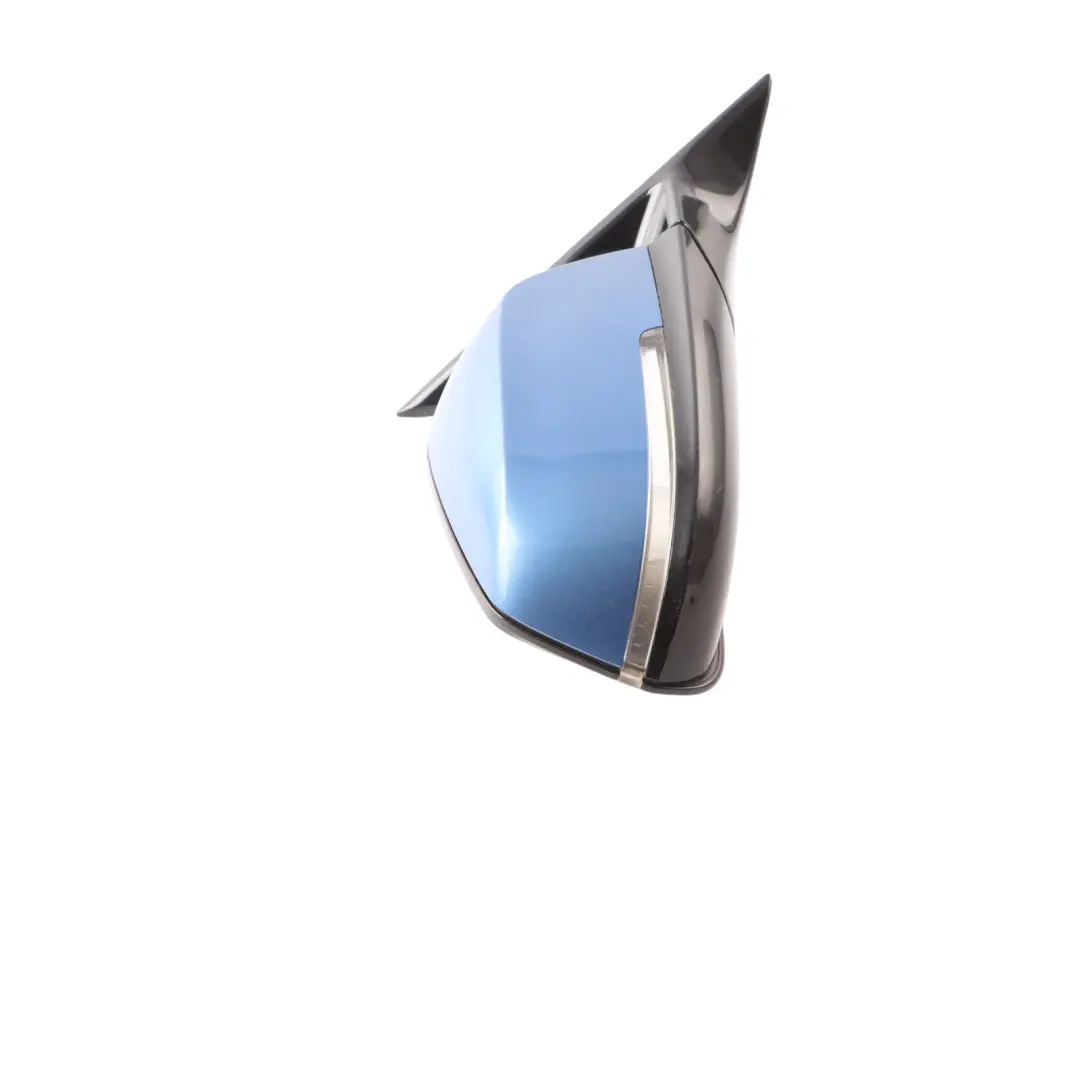 BMW F30 M Sport Mirror Wing Heated Right O/S Door Estoril Blau B45 - SKU RHD-7245218-EB - Part number 7245218
