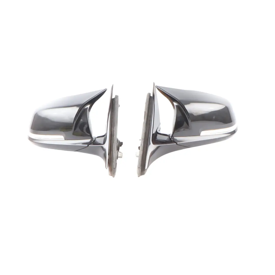 BMW F30 F31 Door Wing Mirrors Left Right N/O/S Auto Dip Shadow Line Black - SKU RHD-7245262-7245261 - Part number 7245262