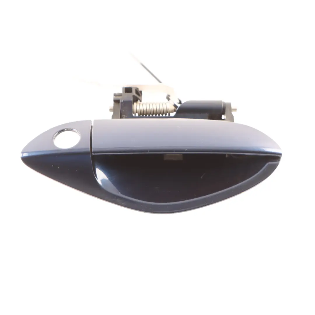 BMW Z4 E89 Outer Door Opener Right Grab Handle O/S Deep Sea Blue - A76 - SKU RHD-7250110-DSB - Part number 7250110