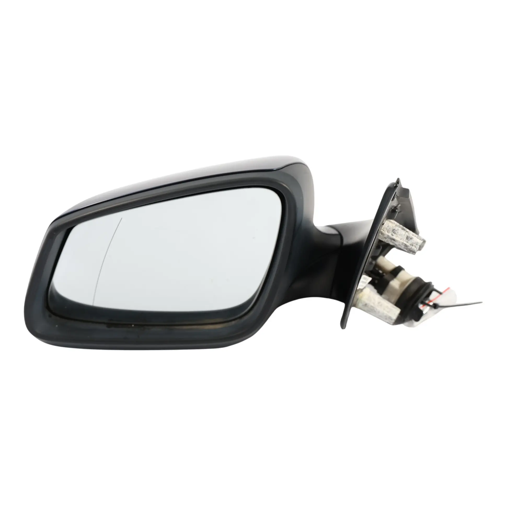 Wing Mirror BMW F10 F11 Heated Door Left N/S Tiefseeblau Deep Sea Blue - A76