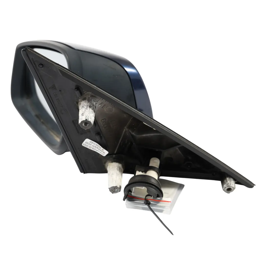 Wing Mirror BMW F10 F11 Heated Door Left N/S Tiefseeblau Deep Sea Blue - A76 to with Part number 7268237 Wing Mirror BMW F10 F11 Heated Door Left N/S Tiefseeblau Deep Sea Blue - A76 - SKU RHD-7268237-DSB1 - Part number 7268237