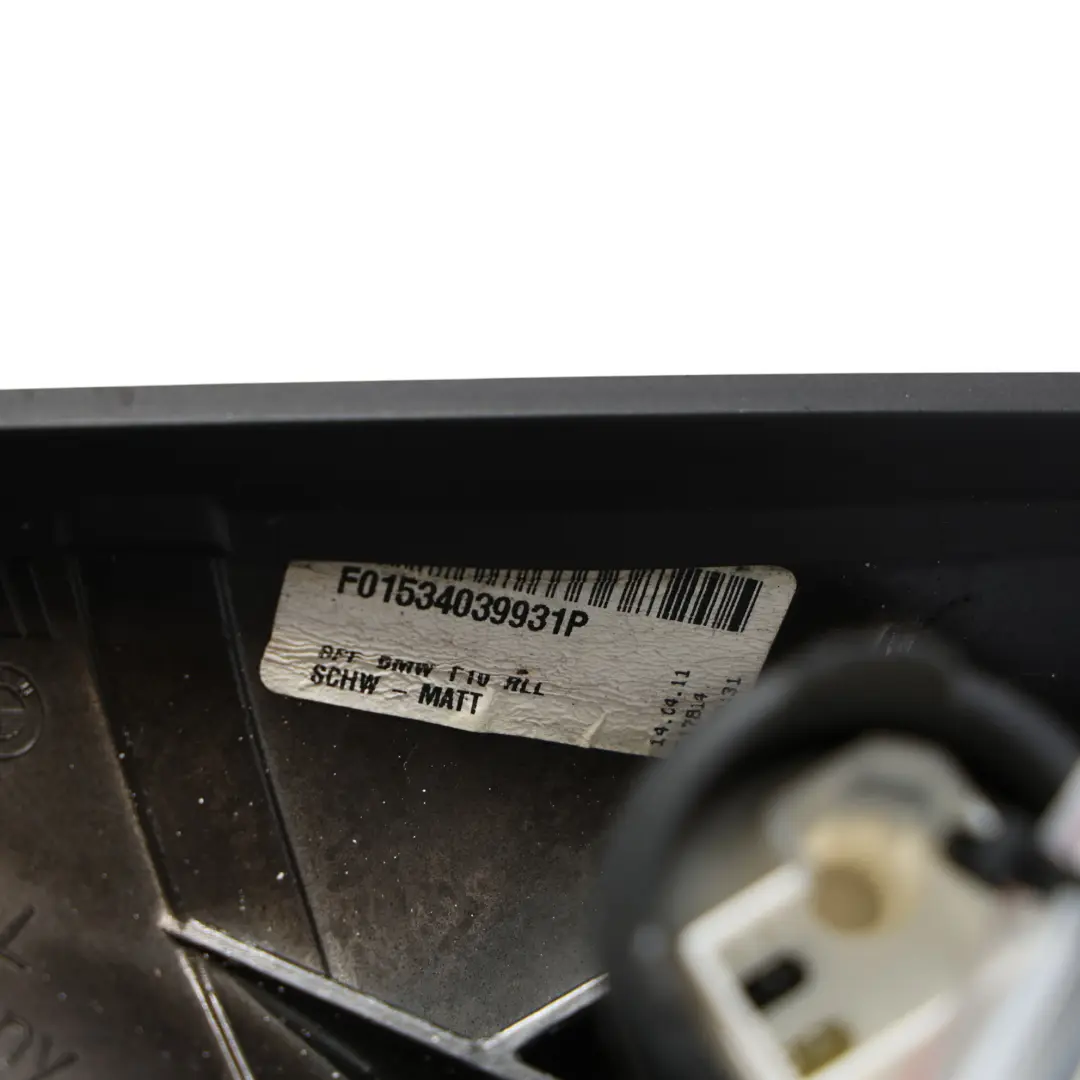 Wing Mirror BMW F10 F11 Heated Door Left N/S Tiefseeblau Deep Sea Blue - A76 to with Part number 7268237 Wing Mirror BMW F10 F11 Heated Door Left N/S Tiefseeblau Deep Sea Blue - A76 - SKU RHD-7268237-DSB1 - Part number 7268237