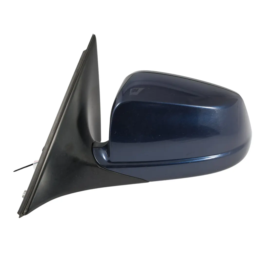  Wing Mirror BMW F10 F11 Heated Door Left N/S Tiefseeblau Deep Sea Blue - A76 - SKU RHD-7268237-DSB1 - Part number 7268237