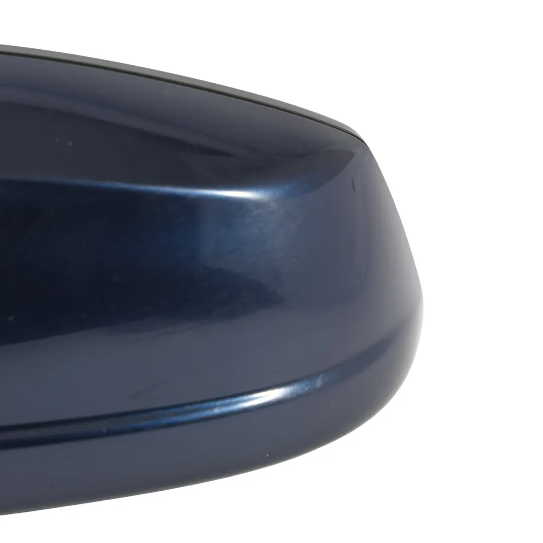  Wing Mirror BMW F10 F11 Heated Door Left N/S Tiefseeblau Deep Sea Blue - A76 - SKU RHD-7268237-DSB1 - Part number 7268237