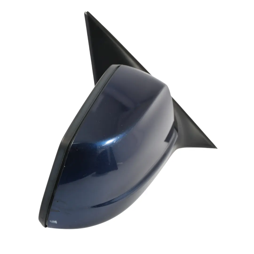  Wing Mirror BMW F10 F11 Heated Door Right O/S Tiefseeblau Deep Sea Blue - A76 - SKU RHD-7268238-DSB1 - Part number 7268238