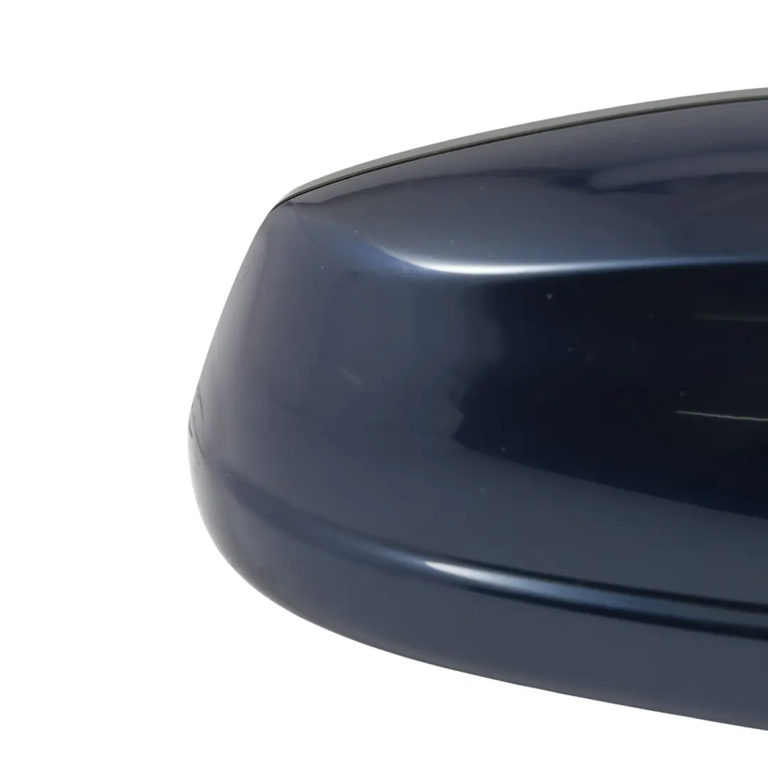  Wing Mirror BMW F10 F11 Heated Door Right O/S Tiefseeblau Deep Sea Blue - A76 - SKU RHD-7268238-DSB1 - Part number 7268238