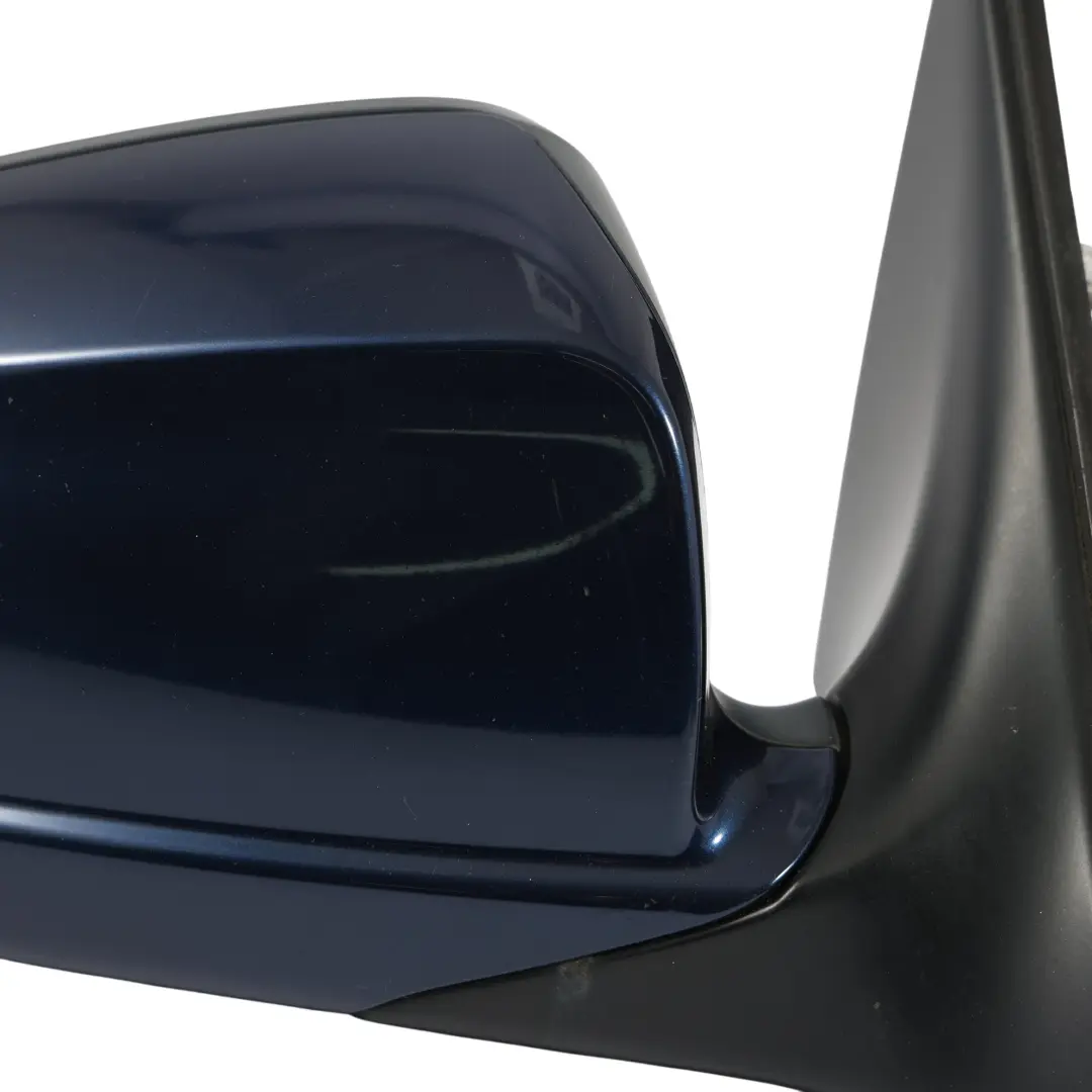  Wing Mirror BMW F10 F11 Heated Door Right O/S Tiefseeblau Deep Sea Blue - A76 - SKU RHD-7268238-DSB1 - Part number 7268238