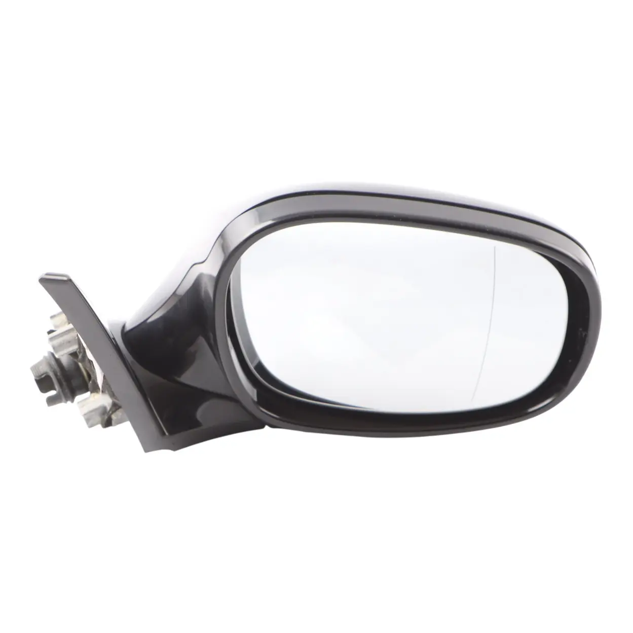 Wing Mirror BMW E81 E82 E88 M Sport High Gloss Right O/S Carbonschwarz Black 416