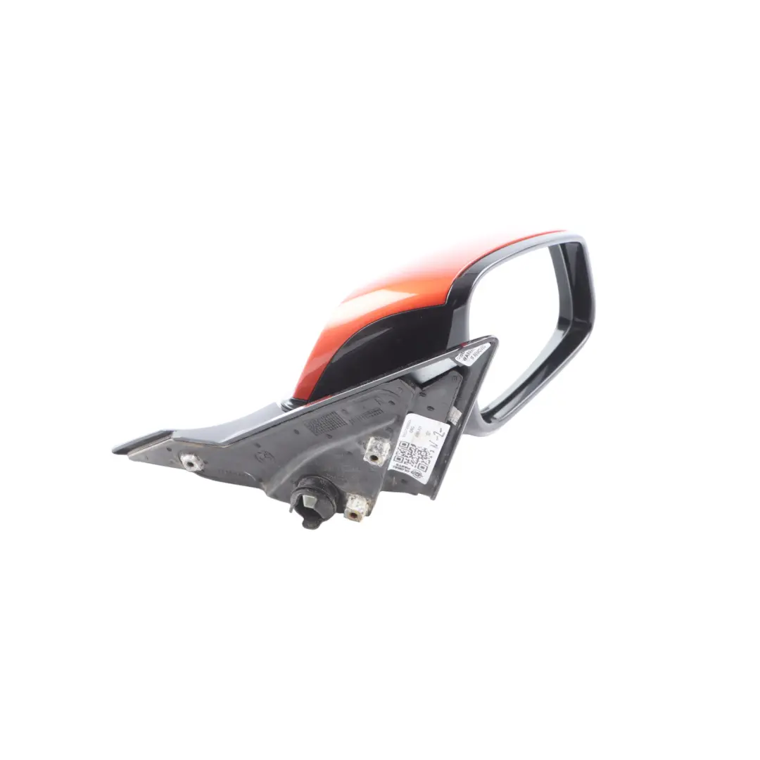  Wing Mirror BMW F21 F22 F23 Door Right O/S Heated Valencia Orange - B44 - SKU RHD-7268600-ORG - Part number 7268600