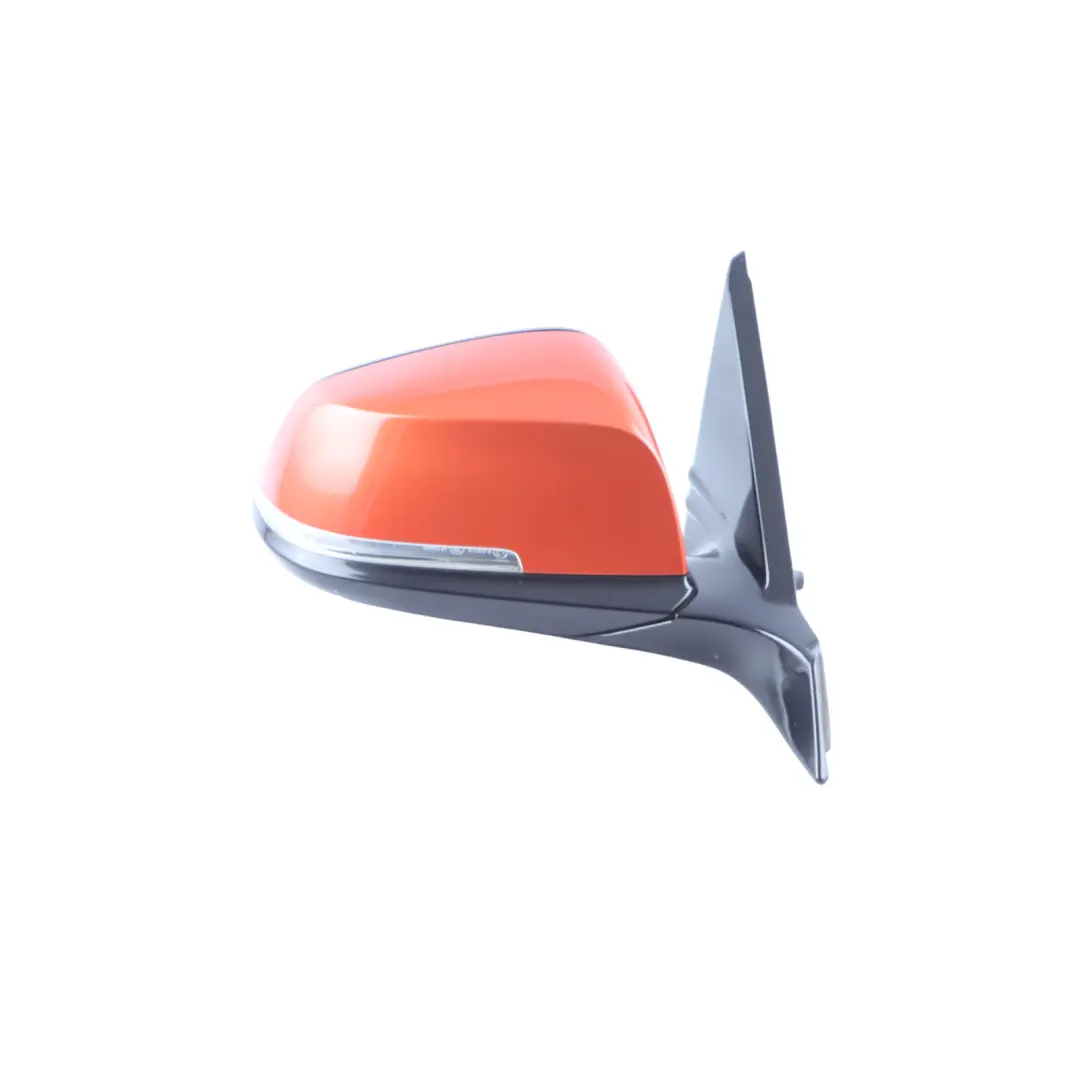  Wing Mirror BMW F21 F22 F23 Door Right O/S Heated Valencia Orange - B44 - SKU RHD-7268600-ORG - Part number 7268600