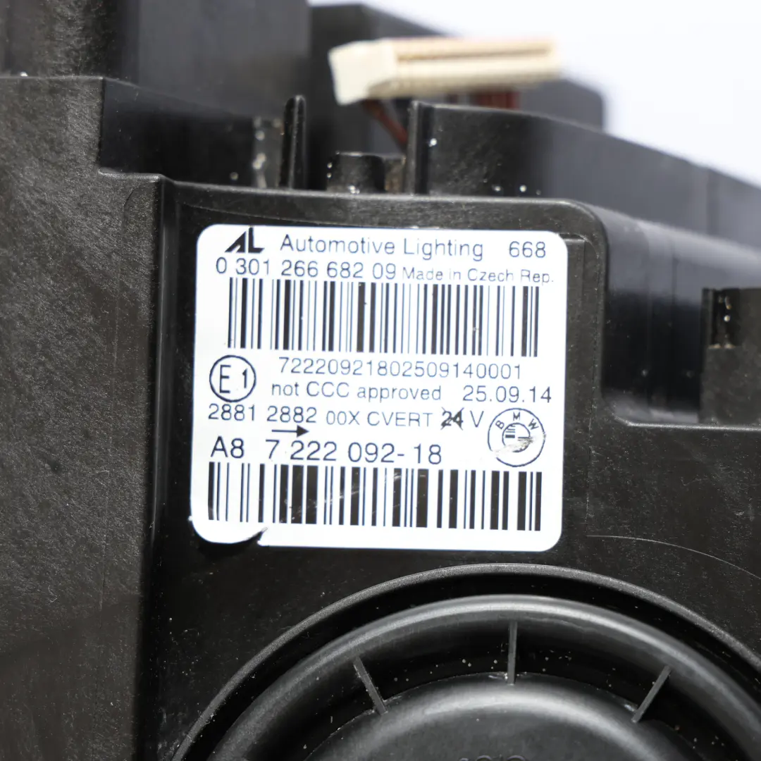 Front Lamp Headlight AHL Xenon Right O/S to BMW F06 F12 F13 with Part number 7272014 BMW F06 F12 F13 Front Lamp Headlight AHL Xenon Right O/S - SKU RHD-7272014 - Part number 7272014