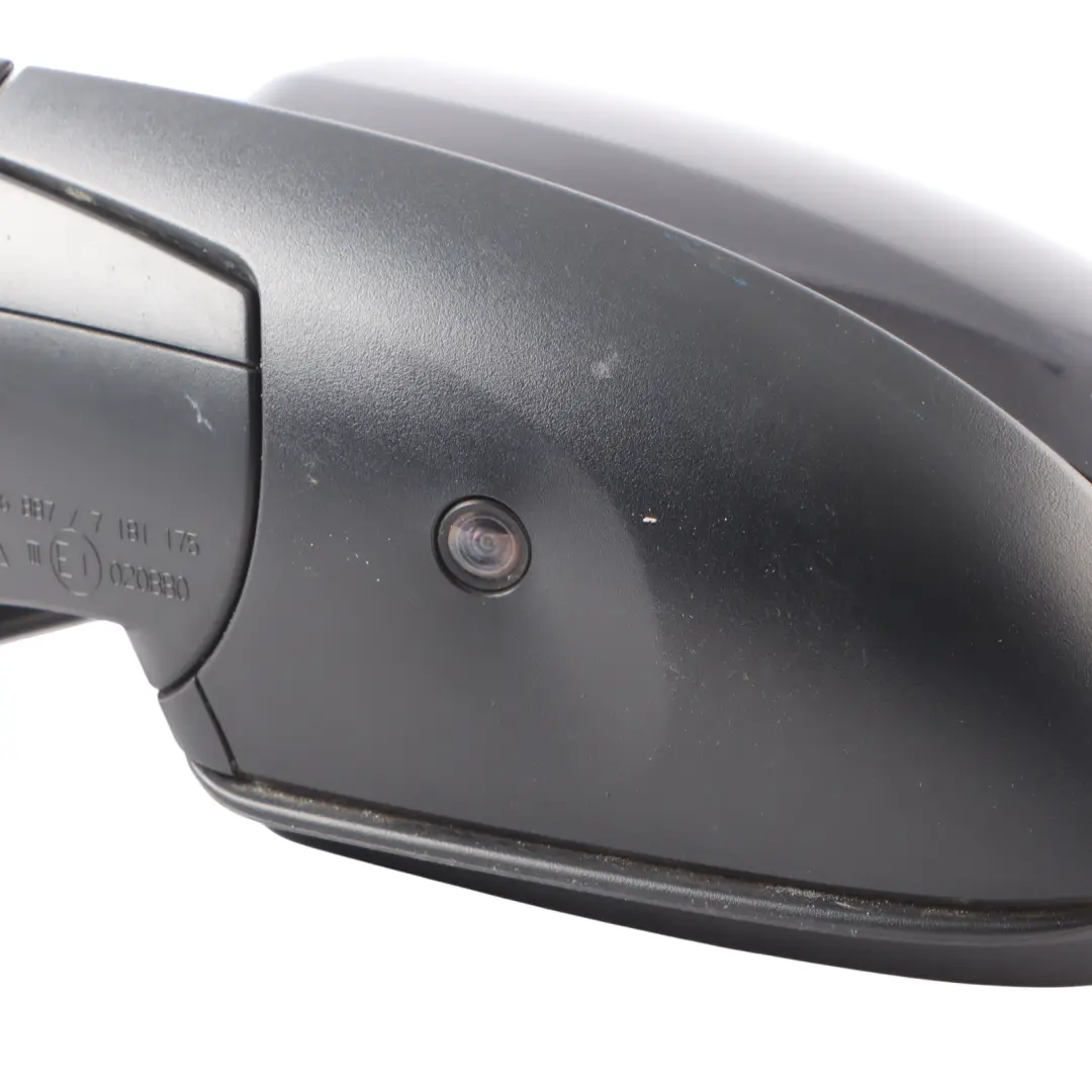 BMW X5 E70 Wing Mirror Left N/S Heated View Camera Carbon Black 416 - SKU RHD-7282737-CAR - Part number 7282737