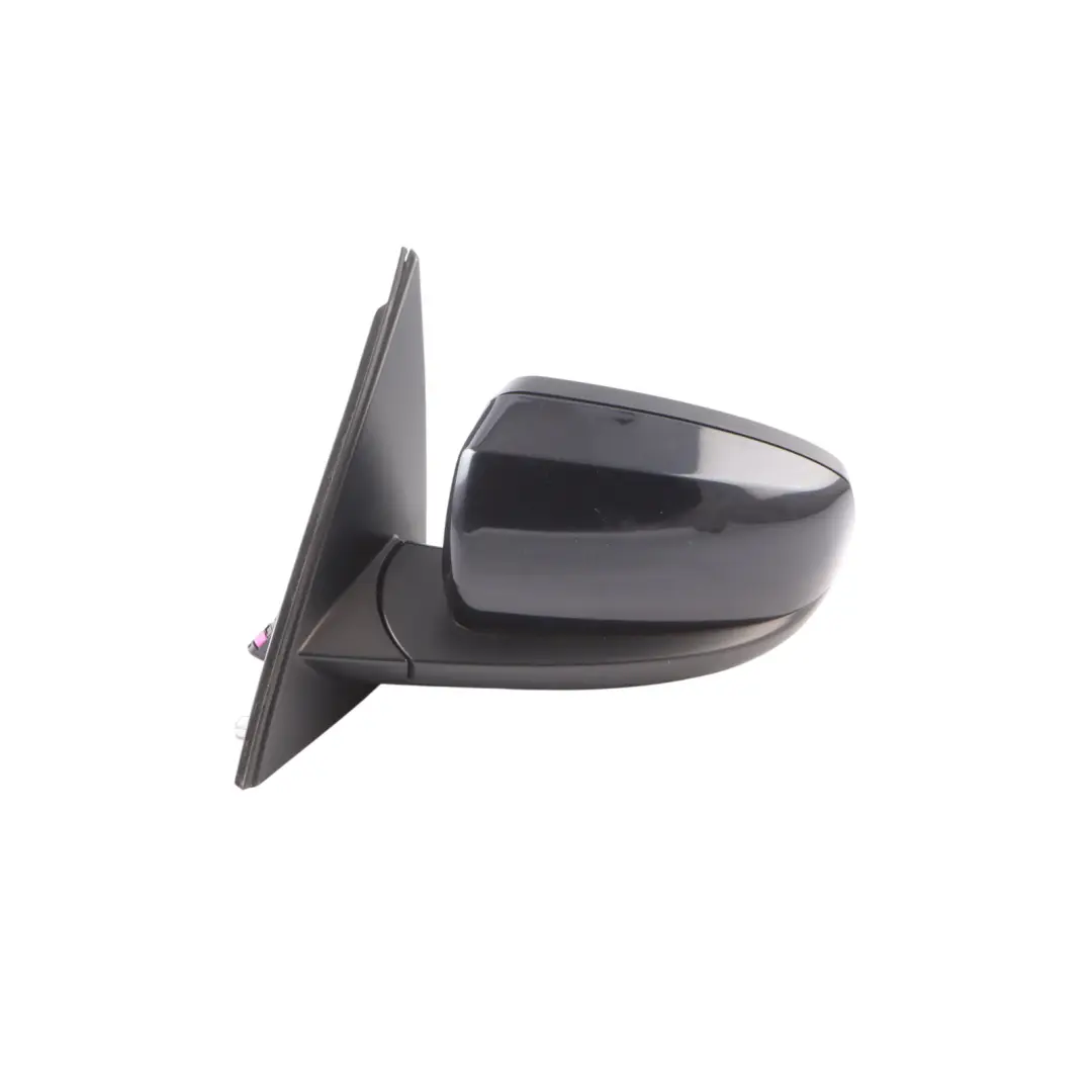 BMW X5 E70 Wing Mirror Left N/S Heated View Camera Carbon Black 416 - SKU RHD-7282737-CAR - Part number 7282737