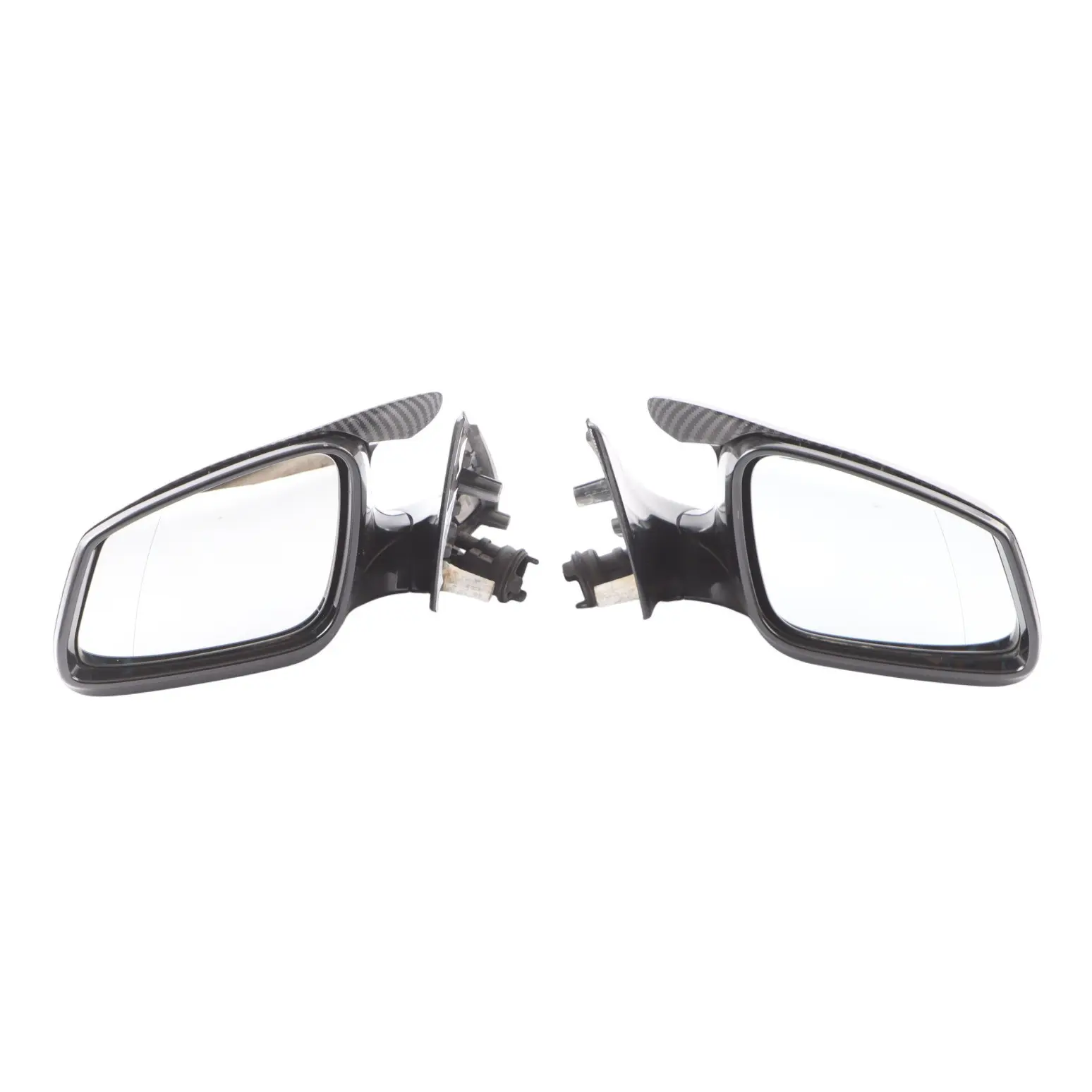 BMW F10 Exterior Heated Mirror Wing High Gloss Left Right N/O/S Set 7283621