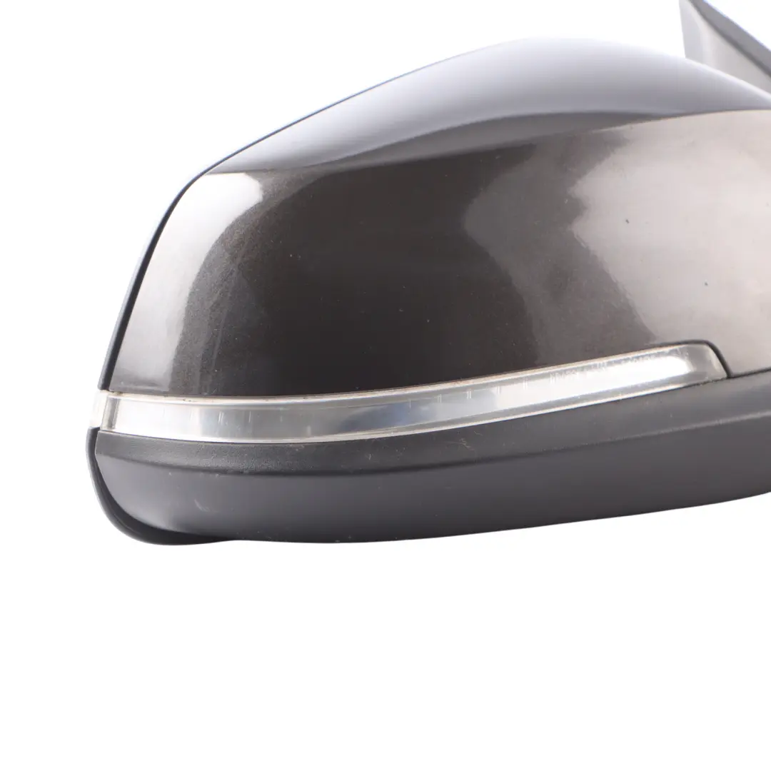 BMW F33 F36 Side View Wing Mirror Door Heated Right O/S Jatoba Brown B65 - SKU RHD-7285138-JAT - Part number 7285138