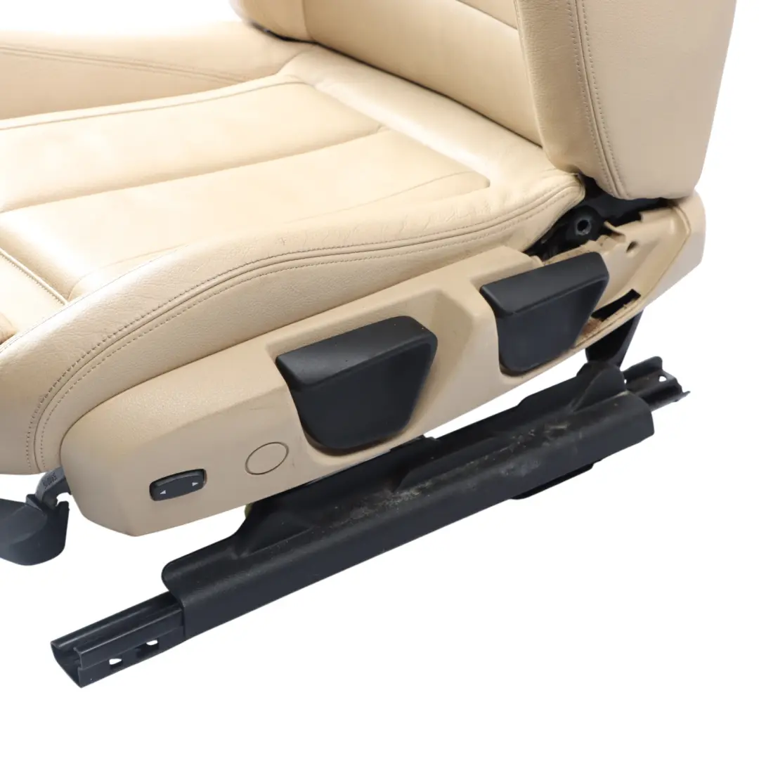 Front Seat BMW F30 Left N/S M-Sport Heated Leather Dakota Veneto Beige Memory to with Part number 7295143 Front Seat BMW F30 Left N/S M-Sport Heated Leather Dakota Veneto Beige Memory - SKU rhd-7303743-1 - Part number 7295143