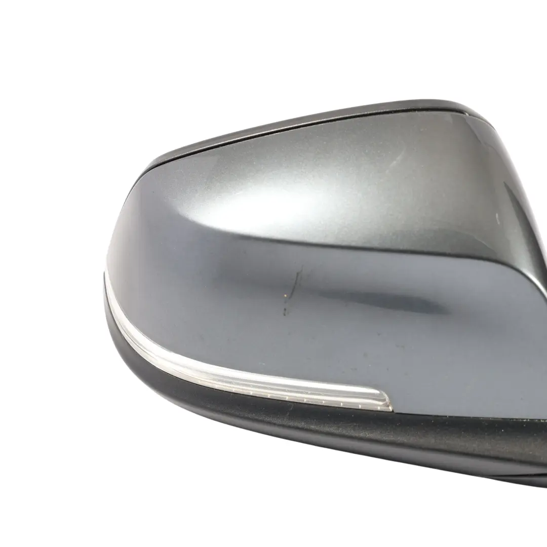 Wing Mirror Door Heated Right O/S Mineral Grau Metallic - B39 to BMW X1 E84 with Part number 7307158 BMW X1 E84 Wing Mirror Door Heated Right O/S Mineral Grau Metallic - B39 - SKU RHD-7307158-MG - Part number 7307158