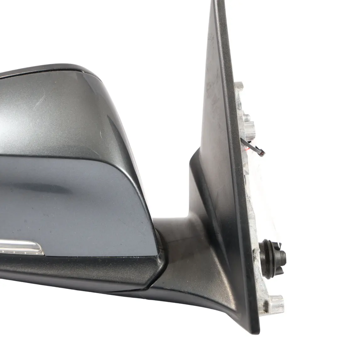 Wing Mirror Door Heated Right O/S Mineral Grau Metallic - B39 to BMW X1 E84 with Part number 7307158 BMW X1 E84 Wing Mirror Door Heated Right O/S Mineral Grau Metallic - B39 - SKU RHD-7307158-MG - Part number 7307158