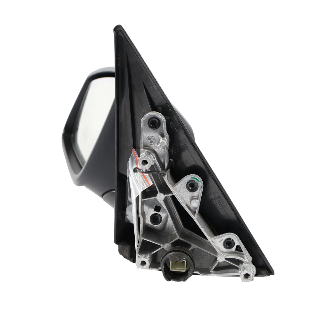 Door Wing Mirror Heated Memory 5 Pins Left N/S Sapphire Black - 475 to BMW X1 E84 with Part number 7307187 BMW X1 E84 Door Wing Mirror Heated Memory 5 Pins Left N/S Sapphire Black - 475 - SKU RHD-7307187-BS - Part number 7307187