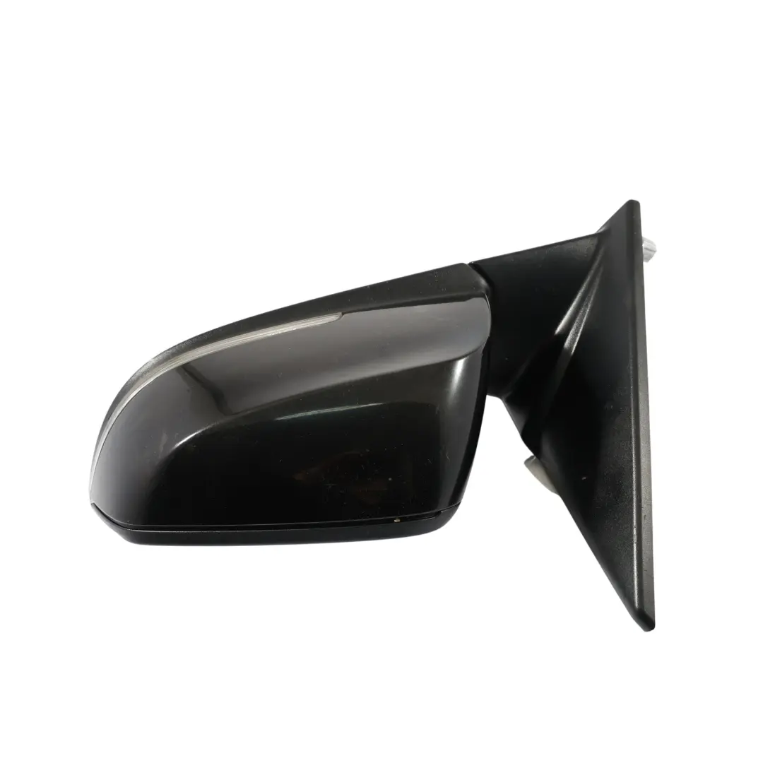Door Wing Mirror Heated Memory 5 Pins Left N/S Sapphire Black - 475 to BMW X1 E84 with Part number 7307187 BMW X1 E84 Door Wing Mirror Heated Memory 5 Pins Left N/S Sapphire Black - 475 - SKU RHD-7307187-BS - Part number 7307187