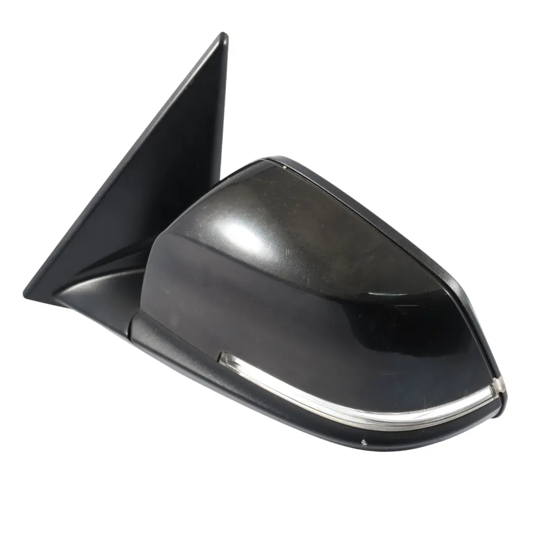BMW X1 E84 Door Wing Mirror Heated Memory 5 Pins Left N/S Sapphire Black - 475 - SKU RHD-7307187-BS - Part number 7307187