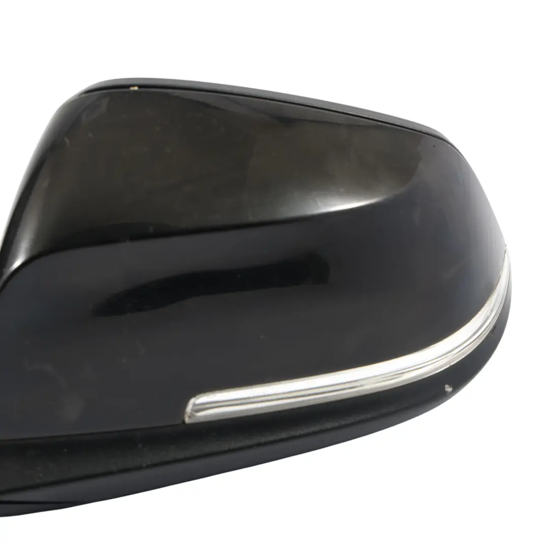 BMW X1 E84 Door Wing Mirror Heated Memory 5 Pins Left N/S Sapphire Black - 475 - SKU RHD-7307187-BS - Part number 7307187