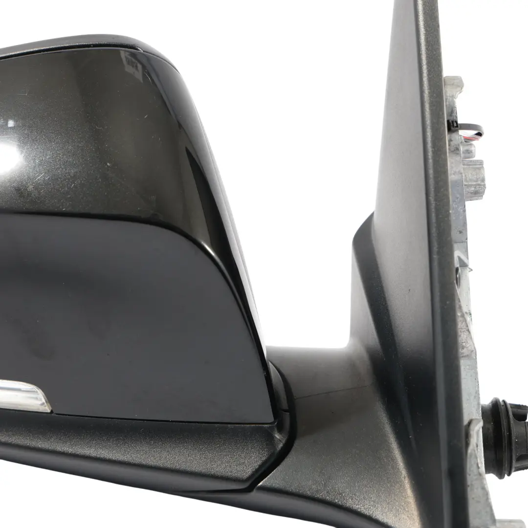 BMW X1 E84 Wing Mirror Door Heated Memory 5 Pins Right O/S Black Sapphire - 475 - SKU RHD-7307188-BS - Part number 7307188