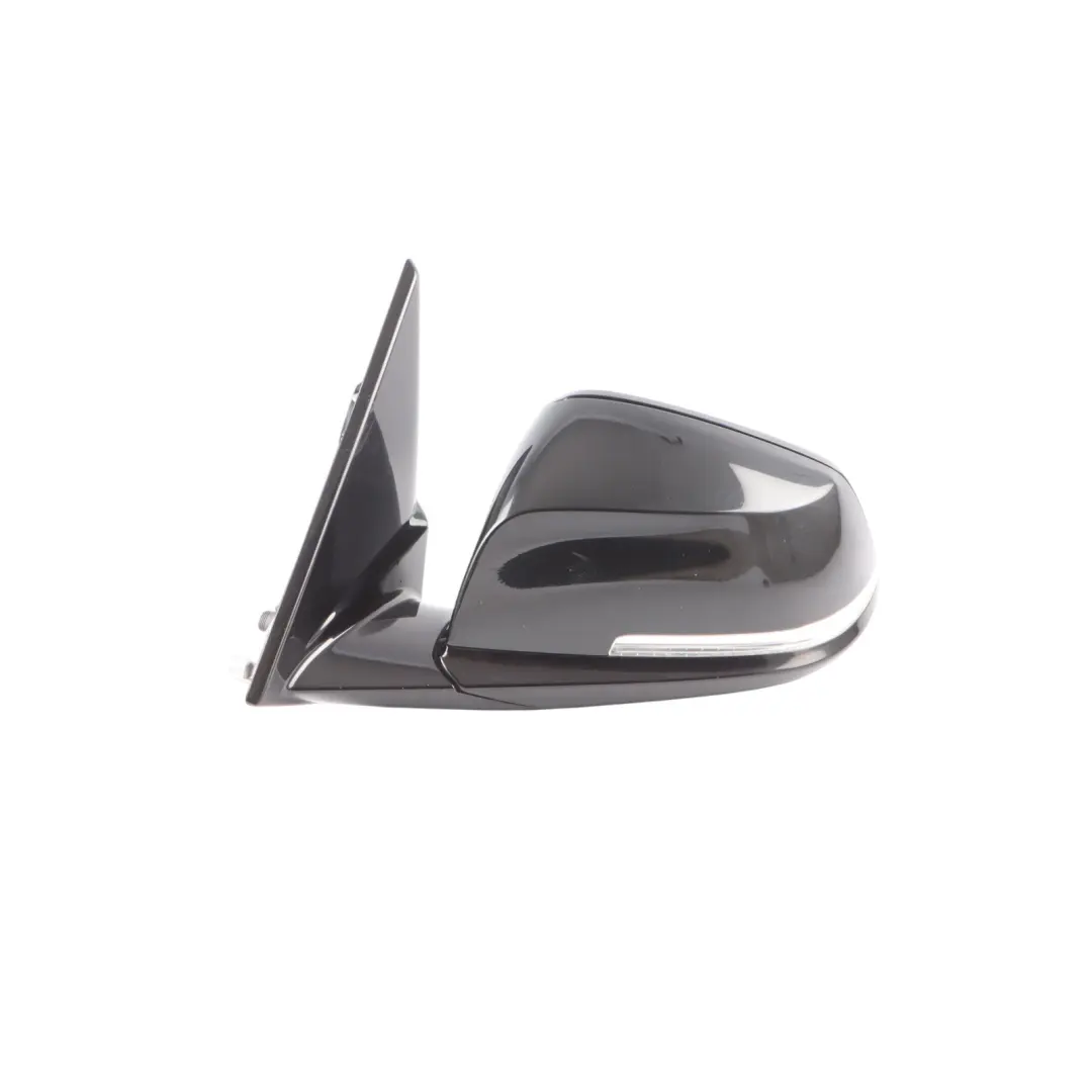 BMW X1 E84 Wing Mirror Heated Door Left N/S 6 Pins Black Sapphire - 475 - SKU RHD-7307223-BS - Part number 7307223