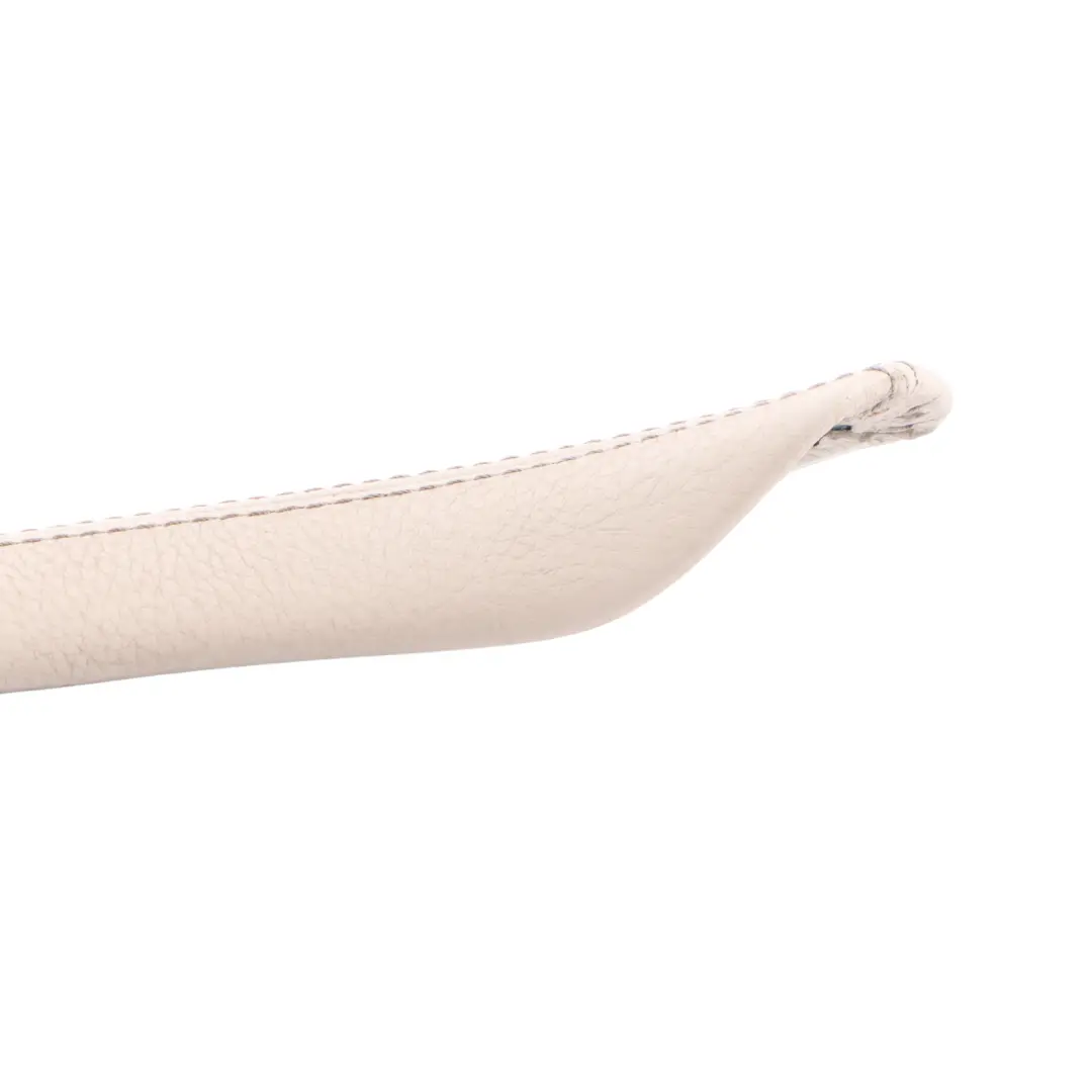 Door Cover Interior Handle Leather Left N/S Elfenbeinweiss to BMW F12 F13 with Part number 7307285 BMW F12 F13 Door Cover Interior Handle Leather Left N/S Elfenbeinweiss - SKU RHD-7307285 - Part number 7307285