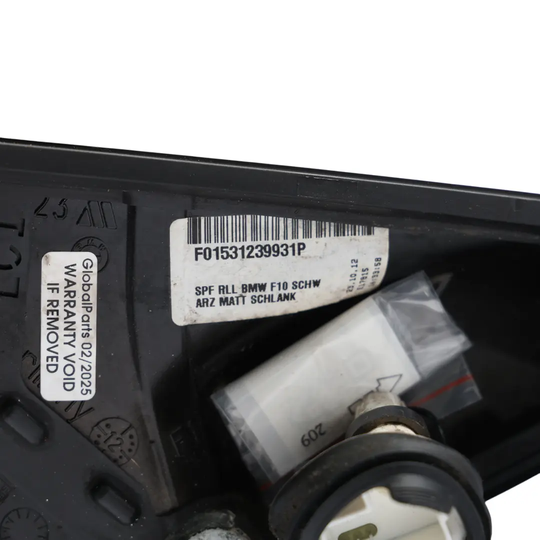 Wing Mirror Door BMW F10 F11 Heated Left N/S Outside Imperial Blue - A89 to with Part number 7322481 Wing Mirror Door BMW F10 F11 Heated Left N/S Outside Imperial Blue - A89 - SKU RHD-7322481-IBB1 - Part number 7322481