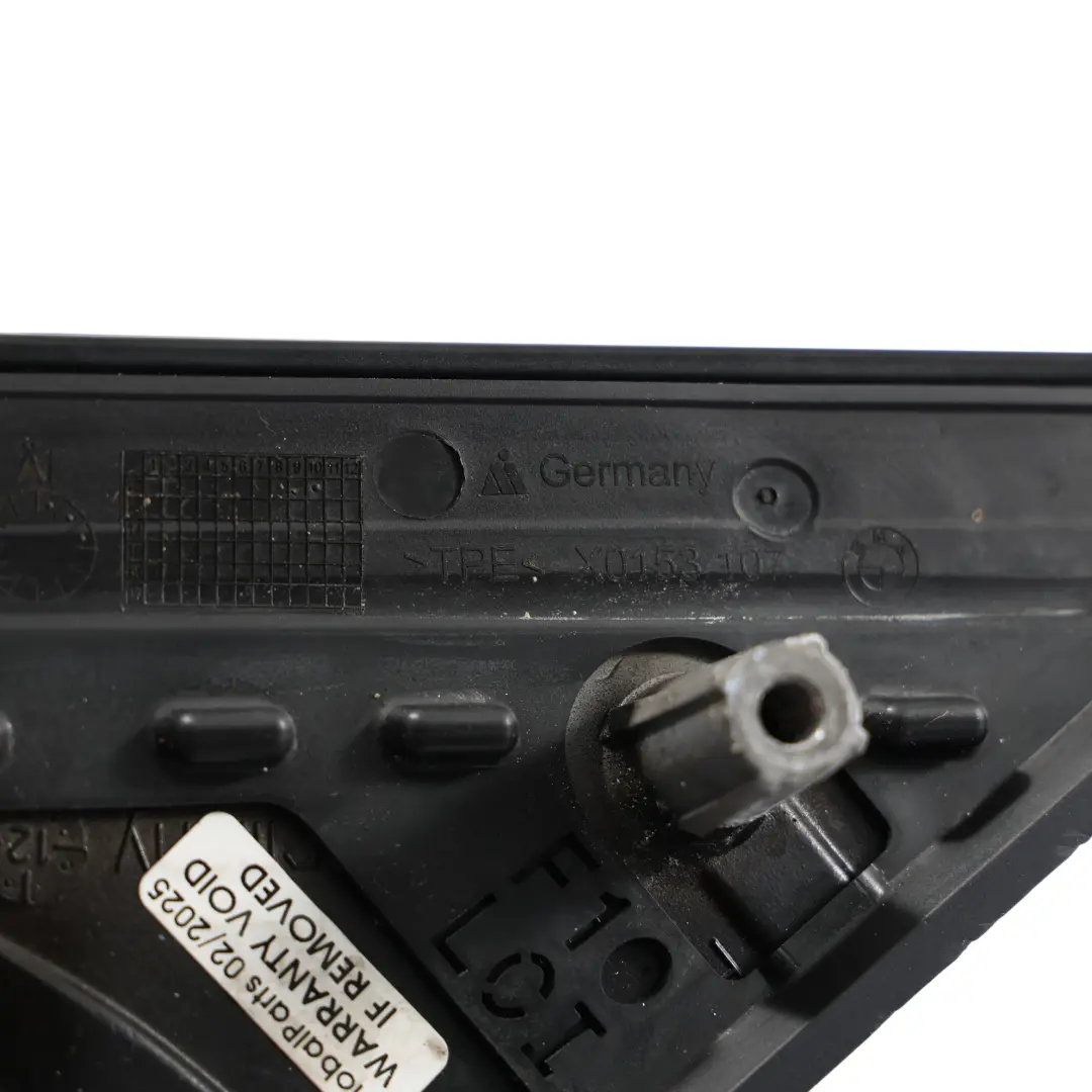 Wing Mirror Door BMW F10 F11 Heated Left N/S Outside Imperial Blue - A89 to with Part number 7322481 Wing Mirror Door BMW F10 F11 Heated Left N/S Outside Imperial Blue - A89 - SKU RHD-7322481-IBB1 - Part number 7322481