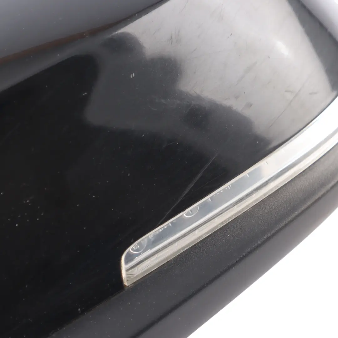  Wing Mirror BMW F30 F31 Heated Left N/S Black Sapphire Metallic - 475 - SKU rhd-7345655-BS - Part number 7345655