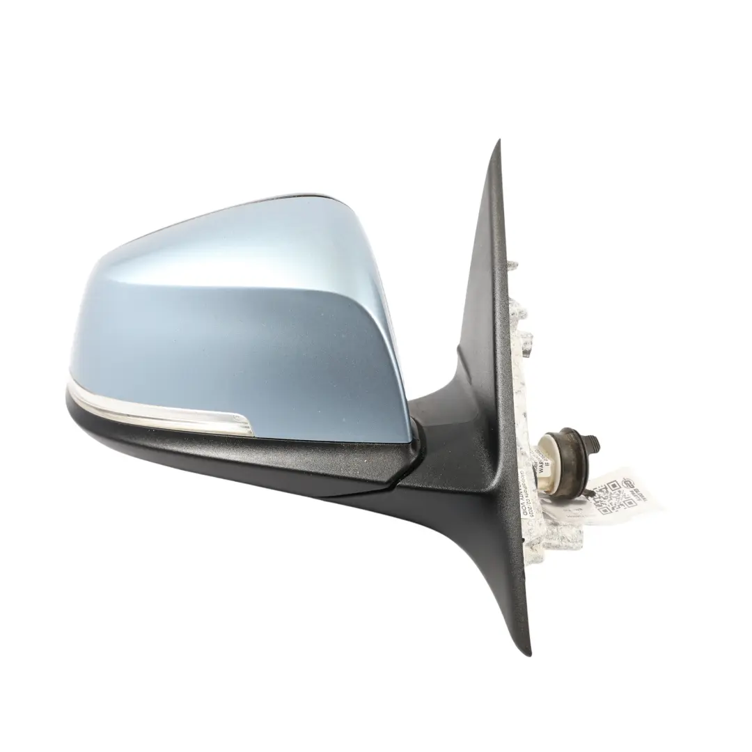 Wing Mirror BMW F30 F31 Door Heated 6 Pin Right O/S Liquid Blue Metallic - B40 to with Part number 7345656 Wing Mirror BMW F30 F31 Door Heated 6 Pin Right O/S Liquid Blue Metallic - B40 - SKU RHD-7345656-LBL - Part number 7345656