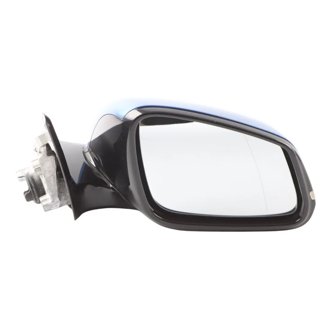 BMW F30 F31 High Gloss Heated Right Wing Mirror O/S Estoril Blue - B45