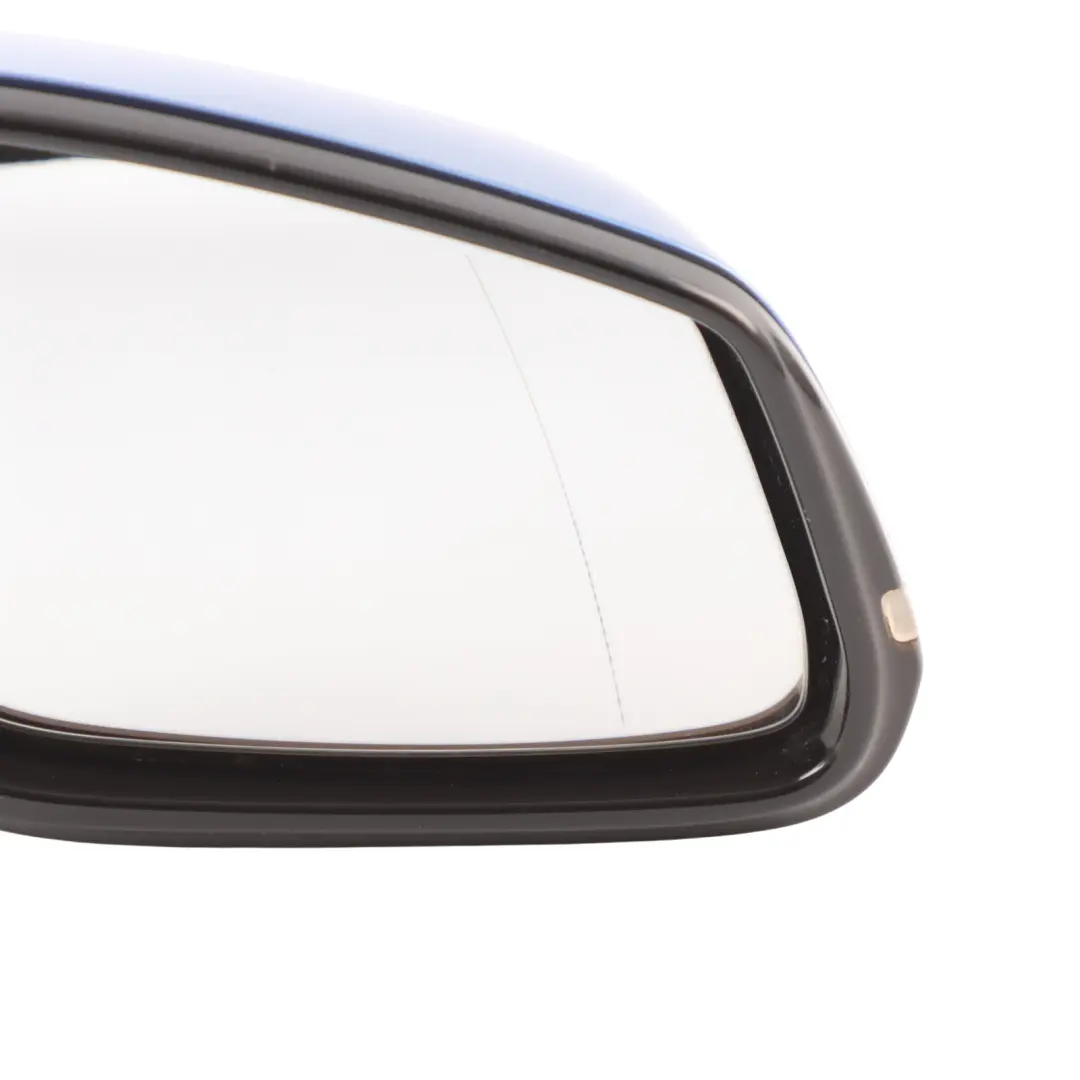 High Gloss Heated Right Wing Mirror O/S Estoril Blue - B45 to BMW F30 F31 with Part number 7345660 BMW F30 F31 High Gloss Heated Right Wing Mirror O/S Estoril Blue - B45 - SKU RHD-7345660-EB2 - Part number 7345660