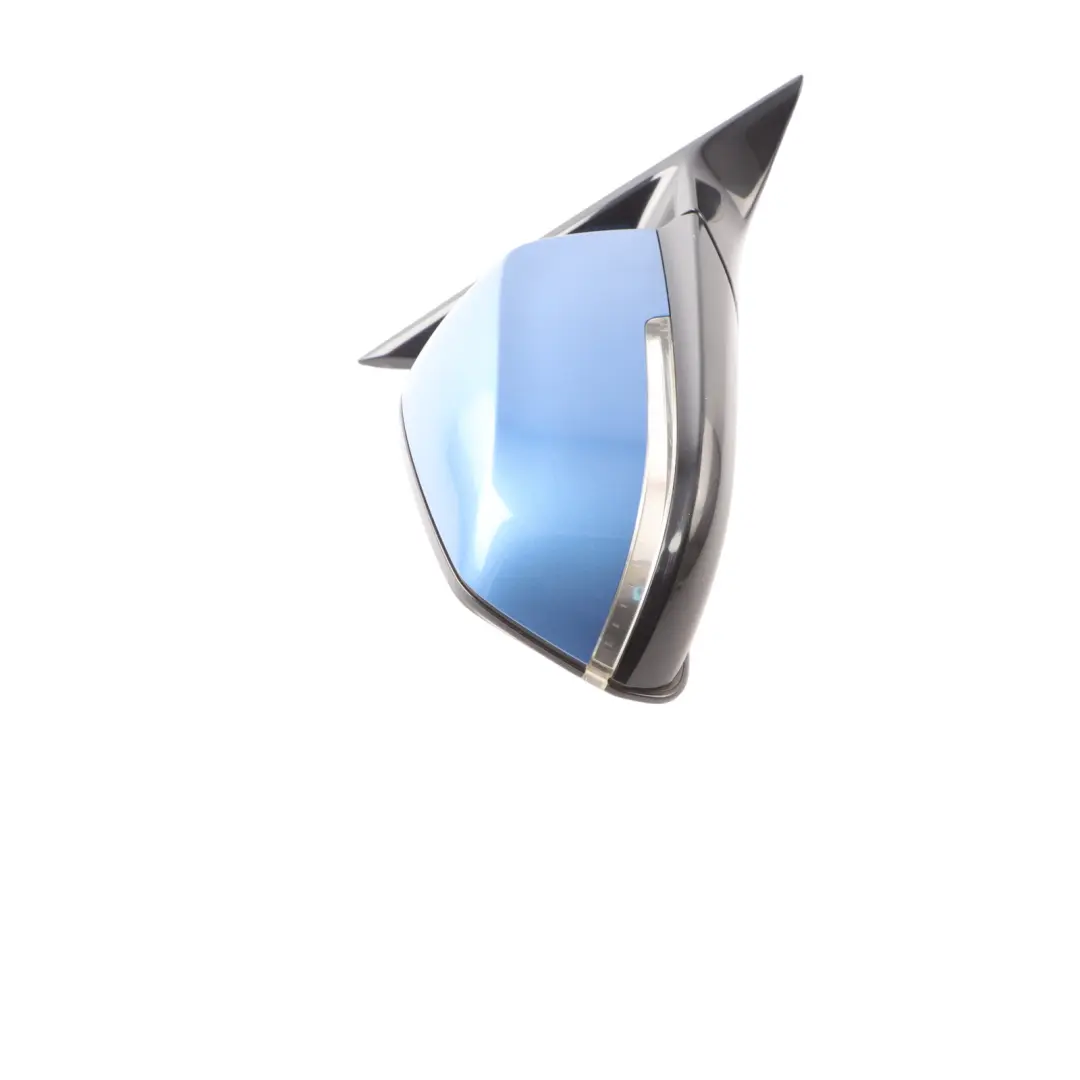 BMW F30 F31 High Gloss Heated Right Wing Mirror O/S Estoril Blue - B45 - SKU RHD-7345660-EB2 - Part number 7345660